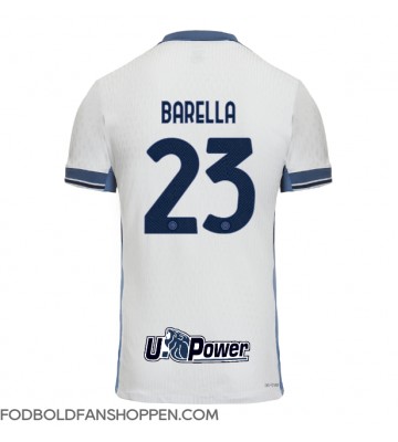 Inter Milan Nicolo Barella #23 Udebanetrøje 2024-25 Kortærmet